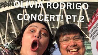 Mijon Vlogs  Olivia Rodrigo Concert Showtime [upl. by Attezi]