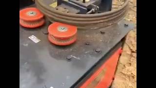 Rebar Steel Bar Bending Machine Circle and Arc Bender [upl. by Naujahs500]