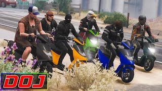 GTA 5 Roleplay  DOJ 78  Faggio Nightmare [upl. by Rialb]