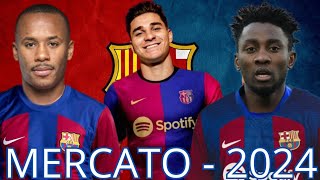 Officiel ✅ Mercato News Barça 2024 [upl. by Neumark204]