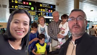 TERBARU  Yanti Guixe family tiba di BARCELONA  reaksi keluarga lihat penampilan baru mba Yanti [upl. by Kinsley]