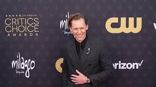 Tom Hiddleston 29th Annual Critics Choice Awards [upl. by Reeher733]