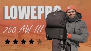 Lowepro 250 AW III  Its great but Review [upl. by Adla]