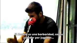 Fc Barcelona  Piqué quotMessi es una extraterrestre y Cristiano es el mejor de los humanosquot [upl. by Hjerpe406]