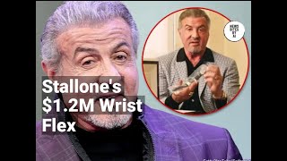 Stallone Shines with 12M Wrist Bling [upl. by Kelsey]