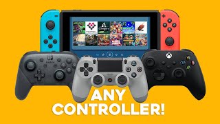 How To Use Any Controller On A Nintendo Switch [upl. by Shanan]