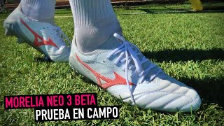 MIZUNO MORELIA NEO 3 BETA  PRUEBA EN CAMPO [upl. by Ahsiak]