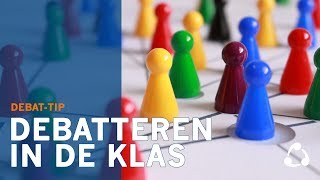 Debatteren in de klas  DEBATTIP [upl. by Lezti113]