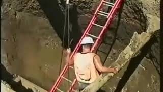 Trench Cave In  Oregon OSHA compliance officer caught cave in on tape [upl. by Anitnas277]