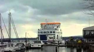 MV Wight Light departing from Lymington [upl. by Anderson]