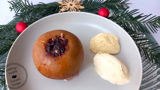 🎄Klassischer Bratapfel  das BESTE Rezept von meiner Oma Unbedingt probieren ADVENTSKALENDER 4 ✨ [upl. by Margeaux]