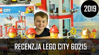 Klocki LEGO City 60215 Remiza Strażacka  2019  Recenzja  U Norberta [upl. by Eyde83]