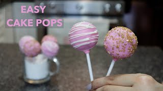 Easy Cake Pop Tutorial [upl. by Luigino402]