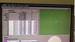 KLATencor ASET F5x Thin Film Measurement System ID 3883 [upl. by Aikal310]