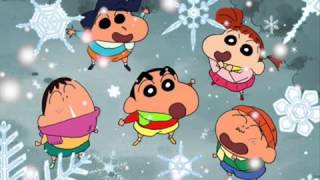 クレヨンしんちゃん ジングルベル  Crayon Shinchan Jingle Bell [upl. by Mintun]