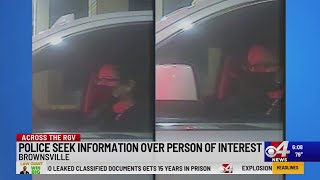 Brownsville PD search for person of interest in car theft [upl. by Keyser]