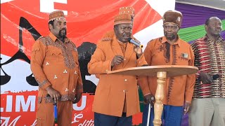 Kikuyus Take Oath During Limuru 3 Mashinani In Nakuru RejectFinanceBill2024 [upl. by Onateyac]