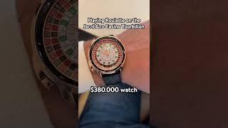 Playing Roulette on the Jacobampco Casino Tourbillon 🔥 380000 Dollar Watch luxury watches Uhren [upl. by Goldie703]