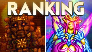 I Ranked Every Terraria Boss [upl. by Gwenette]