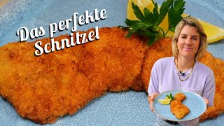 Das perfekte Schnitzel  schnell knusprig amp saftig  Felicitas Then [upl. by Letrice]