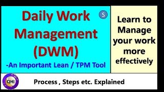 Daily Work Management DWM – An important Lean Tool S [upl. by Sallad]