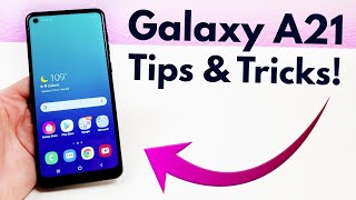 Samsung Galaxy A21  Tips and Tricks Hidden Features [upl. by Arretal]