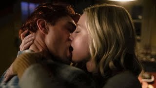 Riverdale 6x12 Kiss Scene  Archie and Betty quotI love when were togetherquot [upl. by Letha]