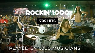 70s hits performed by 1000 musicians [upl. by Aivat]