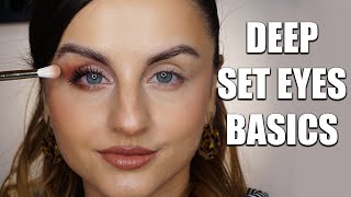 All about deep set eyes  a makeup tutorial 💕 [upl. by Akitahs786]