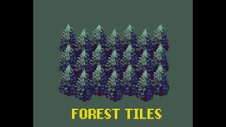 Forest Tileset Timelapse [upl. by Rebah755]