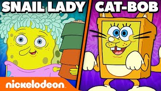 60 MINUTES of SpongeBob’s BEST Costumes 🎃  Nicktoons [upl. by Cilla616]