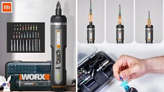 Smart Cordless Electric Screwdriver  Worx 4V Electrical Screwdriver Set [upl. by Atenek316]