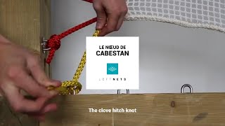 Tuto  Réalisez un Noeud de cabestan  The clove Hitch Knot  Loftnets [upl. by Anilejna223]