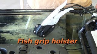 Kayak fish grip holster [upl. by Tnaryb]