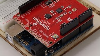 Sparkfun ESP8266 Wifi Shield für Arduino  Einführung Deutsch [upl. by Adiam]