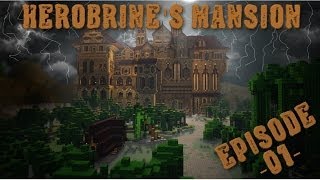 La Mansión de Herobrine  Hacia el Cementerio CAP 1 [upl. by Odraode]