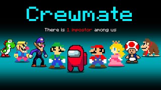 among us But with Super Mario Bros Characters Whos the Impostor [upl. by Rostand]