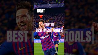 Top 10 Messi Goals All time 2025 messi [upl. by Aihpled]