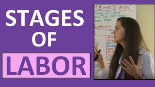 Stages of Labor Nursing OB for Nursing Students  Stages of Labour NCLEX Explained Video Lecture [upl. by Marguerie]