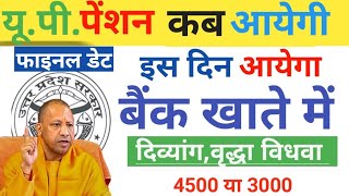 Pension UP  UP Pension Kab Aayegi  यूपी पेंशन कब आएगी  Pension Kab Aaegi 2024  UP Pension [upl. by Bray887]