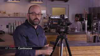 HowTo Canon XF400 and XF405 Dual Pixel CMOS Autofocus Features [upl. by Crissie]