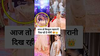 Mouni Roy spotted at Dandiya and garba event in maharani look [upl. by Anirual784]