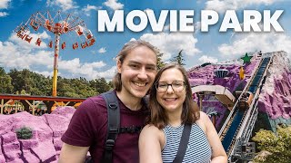 Der MOVIE PARK in Bottrop  die neue Stunt Show 2023 Parade Attraktionen und mehr [upl. by Grayson]