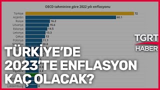 Türkiye’de 2022 ve 2023 Sonunda Yıllık Enflasyon Kaç Olacak OECD Ülkelerinde Durum Ne [upl. by Ronyar]