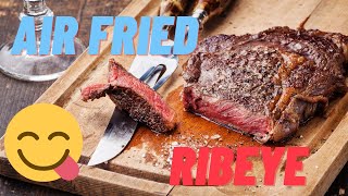 Air Fryer Ribeye Steak  Simple Steak Recipe [upl. by Lien]