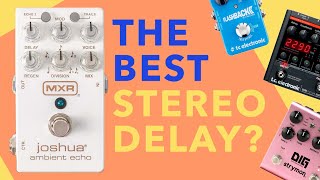 U2 Style TC 2290 Stereo Delay Sounds  Joshua Ambient Echo  Octave  Reverb  from MXR [upl. by Aelrac]