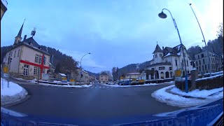 Serene Winter Drive in Luxembourg  4K UHD  Bascharage to Durenthal  Silent Sunday Morning Journey [upl. by Gaskill]