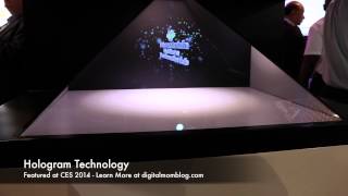 Hologram Technology  CES 2014 [upl. by Stanislas829]