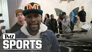 Floyd Mayweather Tells Us He Dropped 500k at Neiman Marcus  TMZ Sports [upl. by Nireil]