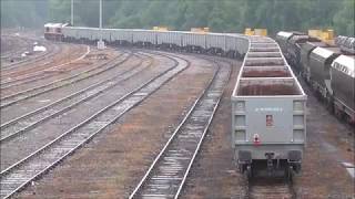 Trains at Tonbridge West Yard and Station 090818 [upl. by Nalac]